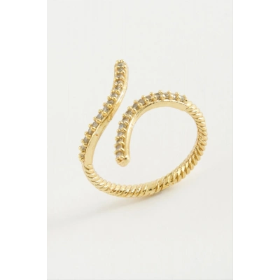 ÇOK SATAN Yılan Zirkon Taşlı Yüzük