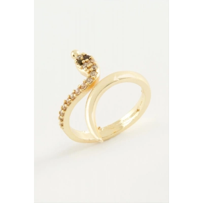 ÇOK SATAN Yılan Zirkon Taşlı Yüzük