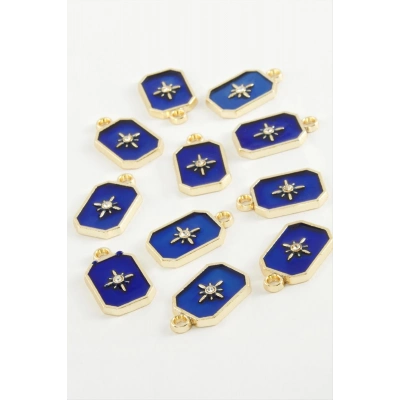 ÇOK SATAN Yıldız Tek Kulp Mineli Bileklik ve Kolye Ucu Aparatı 1 Adet