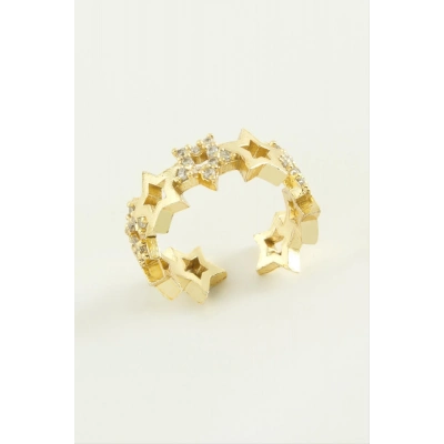 ÇOK SATAN Yıldız Zirkon Taşlı Yüzük