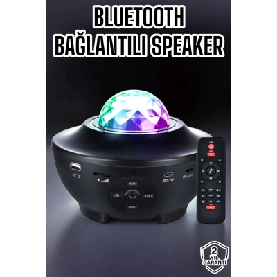 ÇOK SATAN Yıldızlı gökyüzü Projektörü Uzaktan kumandalı Çocuklara Özel Şarjlı