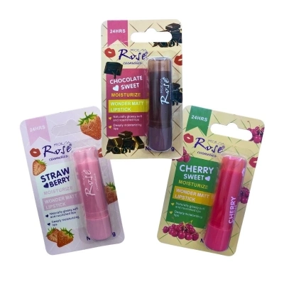 ÇOK SATAN Yoğun Etkili Dudak Koruyucu Nemlendirici Balm Kiraz Çilek Çikolata (3lü Set)