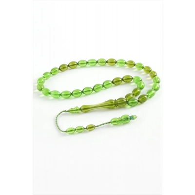 ÇOK SATAN Zeytin Şekilli Plastik Tesbih 8*11 mm