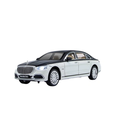 ÇOK SATAN ZHD-B2409 - Vardem  Çek Bırak Işıklı ve Sesli Model MB Metal Araba 1:24