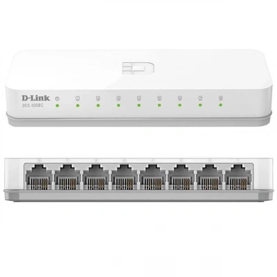 D-link Des-1008c 10/100 Mbps 8 Port Ethernet Switch