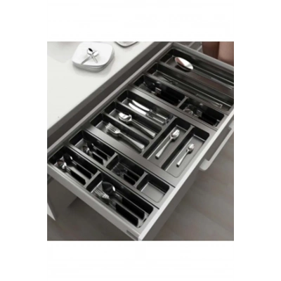 Eco Lüx Modül Kaşıklık Antrasit 42x49 Cm Royaleks-ACERO-20352