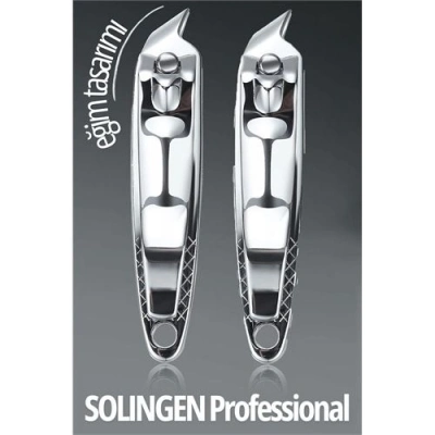 Engithalat Eğimli Tırnak Makası 2 li Set Solingen Profesyonel