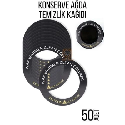 Konserve Ağda Koruyucu Karton Temizlik Kağıdı 50 Adet