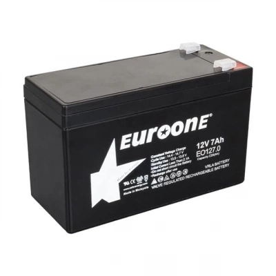 Euroone Eo127.0 12 Volt 7 Amper Bakımsız Kuru Akü