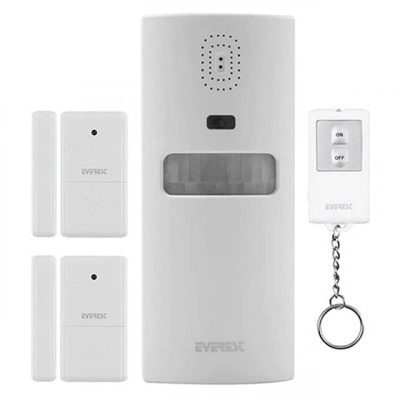 Everest Eg-9830 Pır Kızılötesi Hareket Sensörlü Güvenlik Alarmı Uzaktan Kumandalı