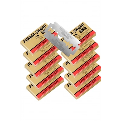 Gillette Perma-sharp 5li Traş Jileti 20 Paket