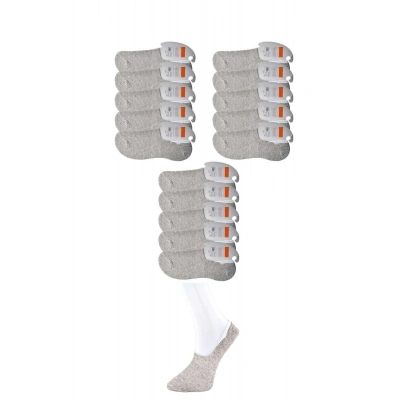 Gri Erkek Babet Çorap 15 çift