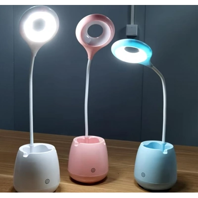 Halka Led Usb Şarjlı Masa Lambası