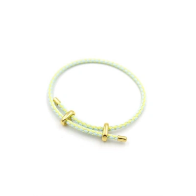 Hasır Bileklik - Sarı