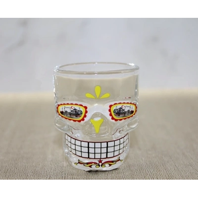 İstanbul Temalı Cam Kurukafa Shot Bardak Alk4302