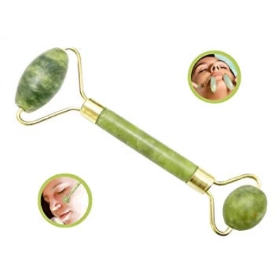 Jade Roler 2li Yeşim Taşı Yüz Masaj Aleti