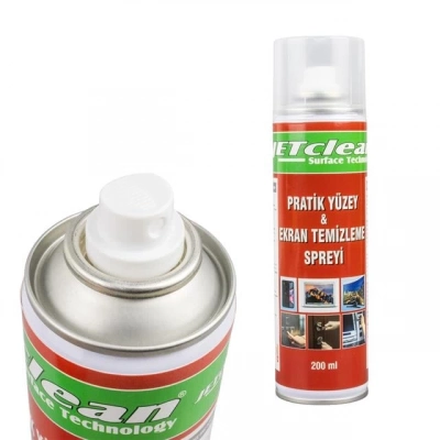 Jetclean 200ml Pratik Yüzey Ve Ekran Temizleme Spreyi
