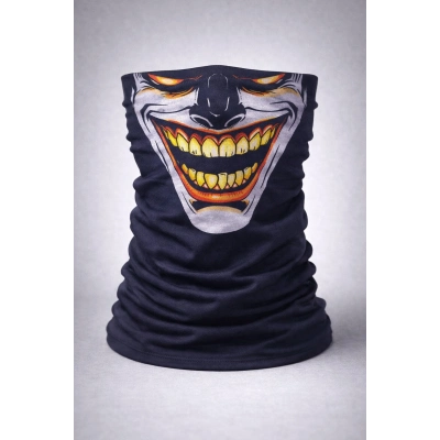 Joker Gülüşlü Çok Amaçlı Buff – Yüz, Boyun Maskesi ve Bandana No 3