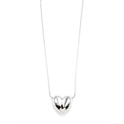 Kalp Kolye - Gümüş