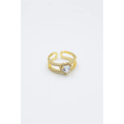 Kalp Yüzük - Altın