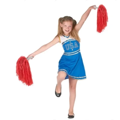 Kırmızı Renk Gösteri Ponponu Çift