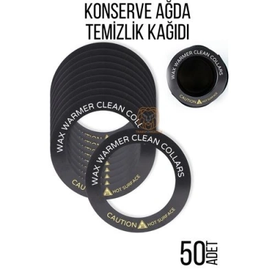 Konserve Ağda Koruyucu Karton Temizlik Kağıdı 50 Adet