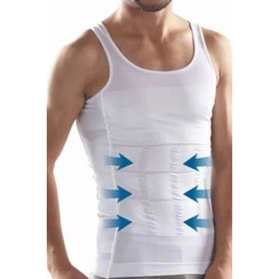 Korseli Erkek Atlet - 500 Beyaz