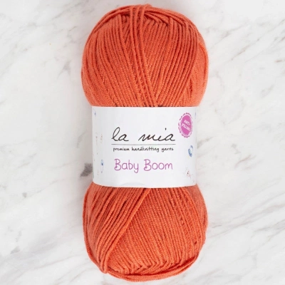 La Mia Baby Boom Kiremit Rengi El Örgü İpi - 2533 - 34147