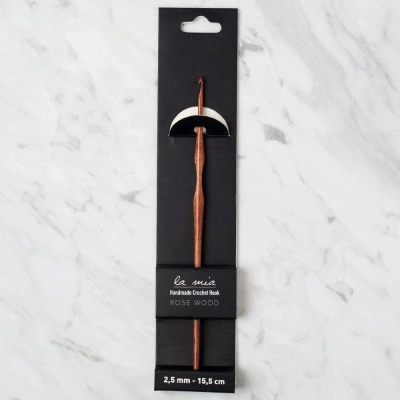 La Mia Rosewood 2.5 mm 15.5 cm Ahşap Yün Tığ