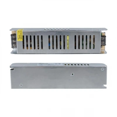 Ledx Aln-m1210s 12 Volt 10 Amper 120 Watt Slim Metal Kasa Adaptör 190x48x38mm