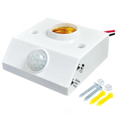 Ledx Dy-102 Abs 360 Pır Hareket Sensörlü E27 Duy Aparatı