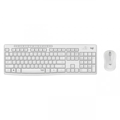 Logitech Mk295 Q Tr Beyaz Kablosuz Klavye Mouse Set