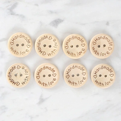 Loren Crafts Handmade 8li Düğme - 1616