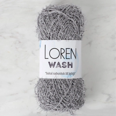 Loren Wash Gri El Örgü İpi - R082 - 34018