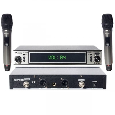 Magicvoice Mv-1312ee Uhf 2 El Kablosuz Telsiz Mikrofon