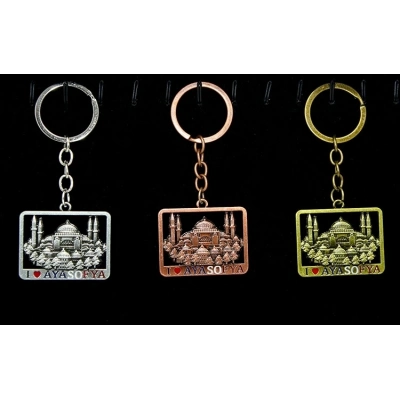 Metal Ayasofya Anahtarlık Alk2200