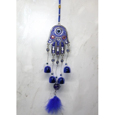 Metal Nazar Boncuğu Çan Model 18