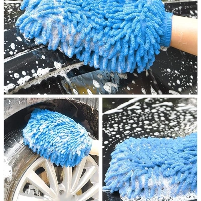 Mikrofiber Araç Yıkama Eldiveni