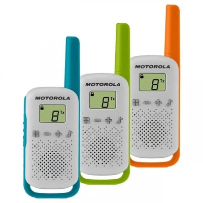 Motorola Tlkr-t42 4 Km Kırmızı Pmr El Telsizi (2li Paket)