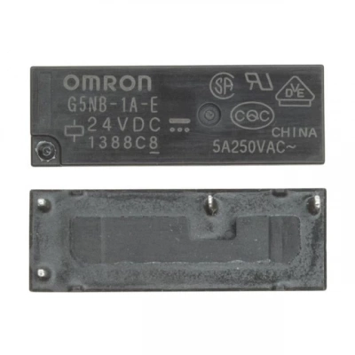 Omron G5nb-1a-e 24vdc Kart Rölesi 24 Volt 4 Pin Bacak Siyah 16x4c16