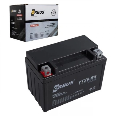 Orbus Ytx9-bs 12v 9a Motosiklet Aküsü (150 X 86 X 107 Mm) (2.84kg)