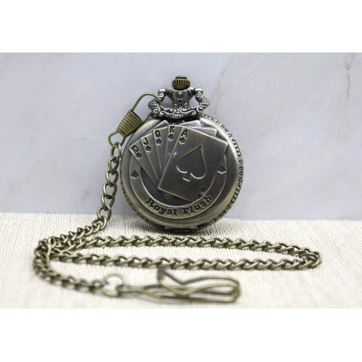 Oyun Kartı Köstekli Saat Alk3876