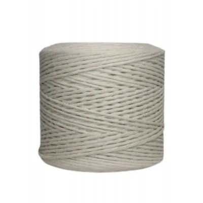 Pamuk Makrome 4 mm İp Krem