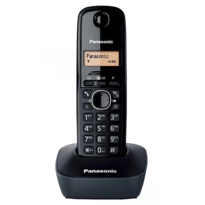 Panasonic Kx-tg1611 Dect Telsiz Telefon (siyah)
