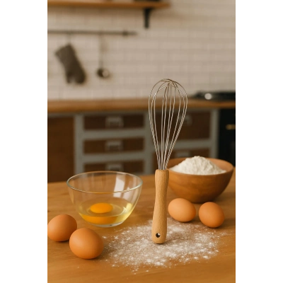 Paslanmaz Çelik Çırpıcı 30 cm