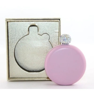 Paslanmaz Çelik Matara 5 Oz Pembe