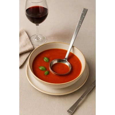 Paslanmaz Çelik Sos Servis Maşası 20 cm