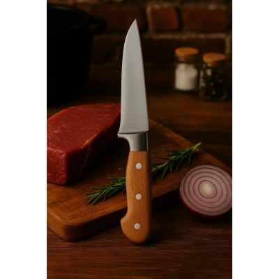 Paslanmaz Çelik Sürmene Kasap Bıçağı