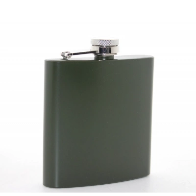 Paslanmaz Çelik Tekli 6 Oz Matara Model 1