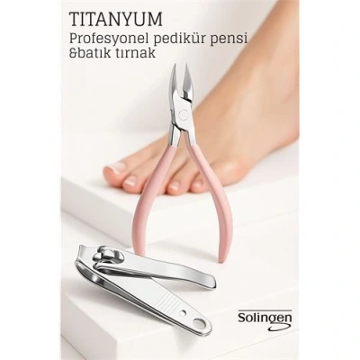 Pedikür Makası -  Batık Tırnak Makası Profesyonel Set